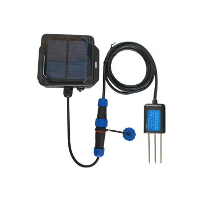 Solar Soil Temperature and Humidity Sensor